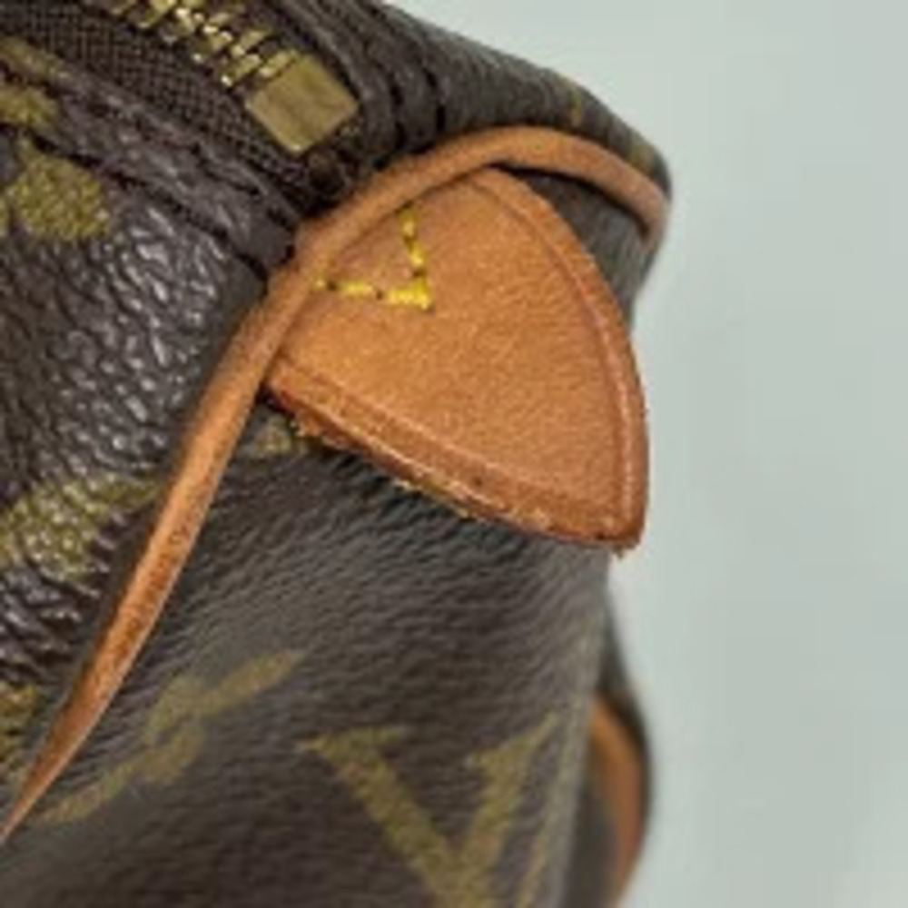 Louis Vuitton Speedy Shopping Handbag Monogram Brown - Picture 6 of 7